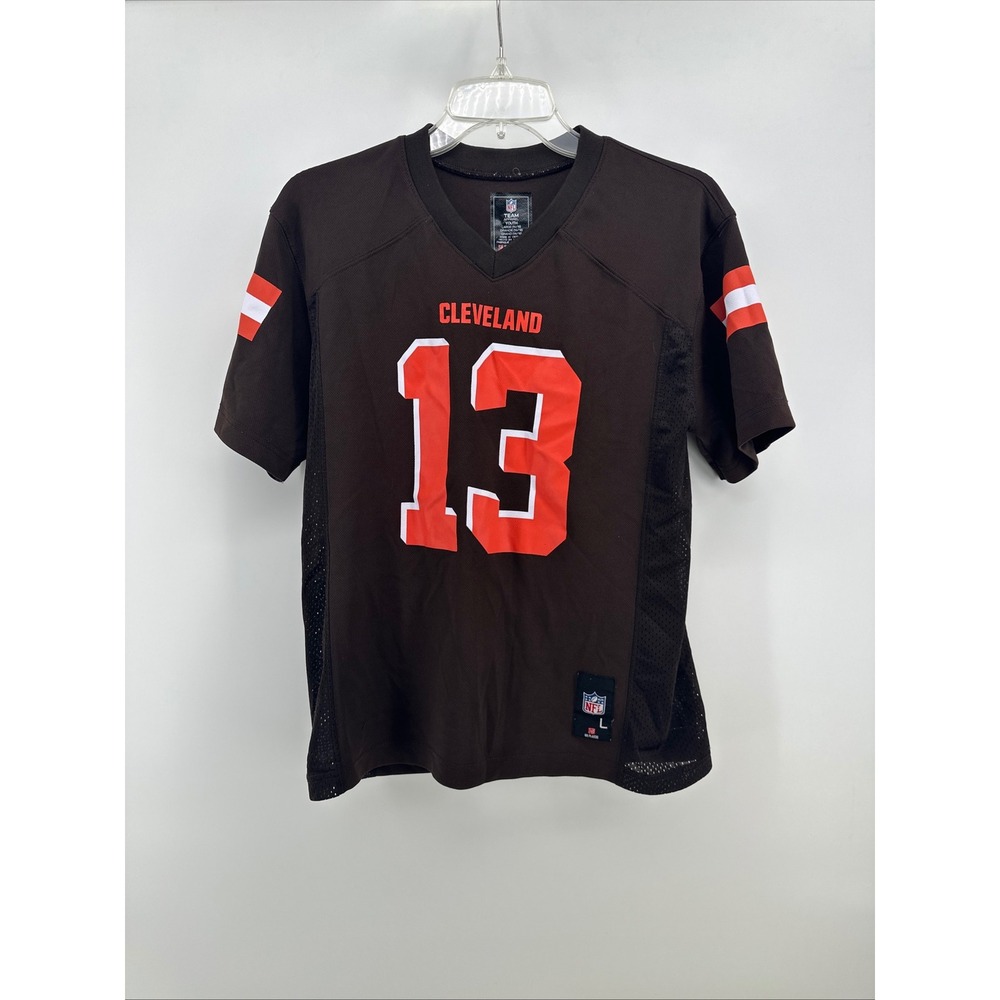NFL Cleveland Browns Odell Beckham Jr 13 Youth Jersey Brown L 14-16